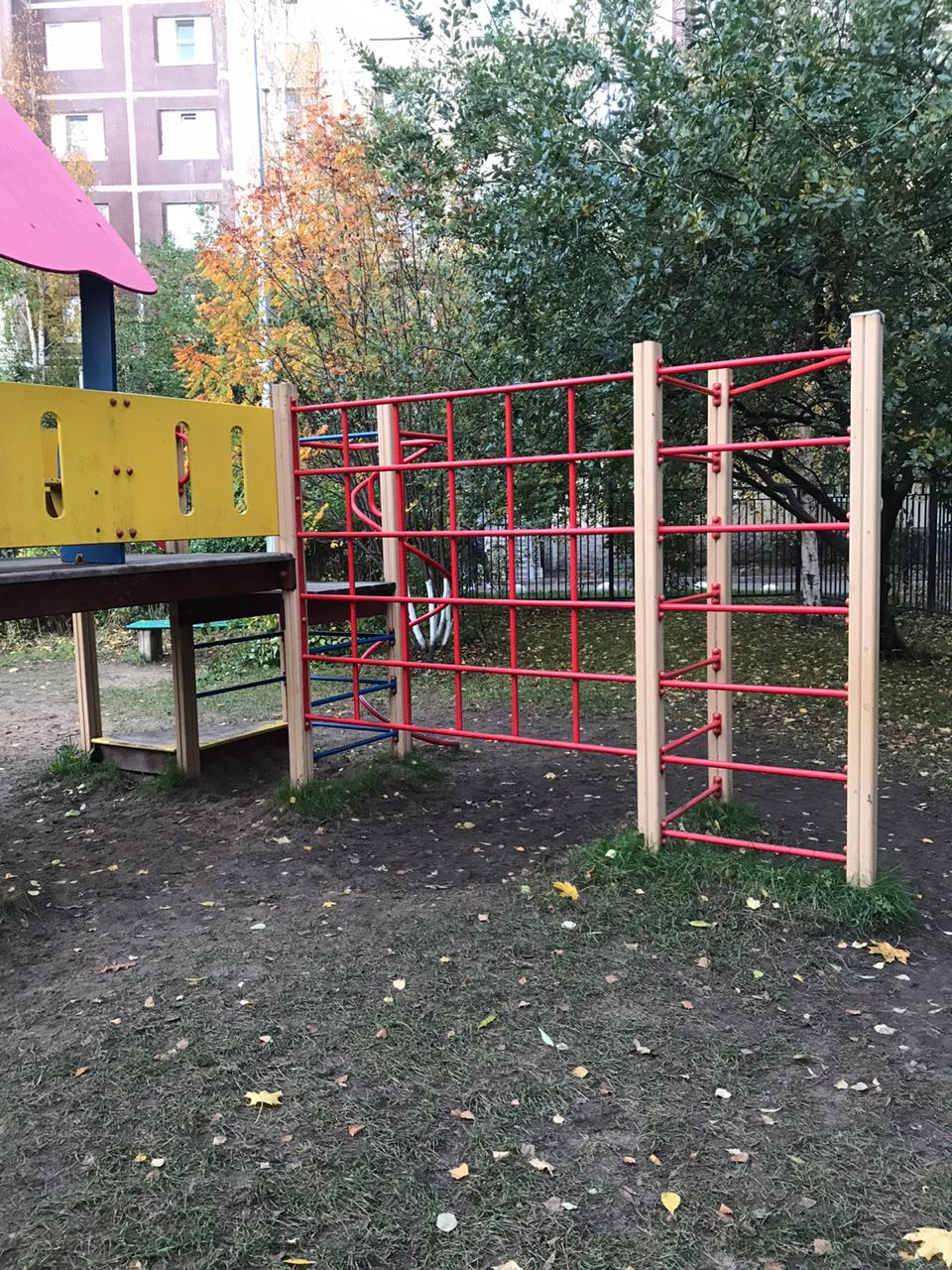 Оборудование на прогулочных площадках 1